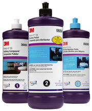 Perfect-It Ultrafine Machine Polish by 3M – 1 Quart, Mixed, Blue, Model 06068