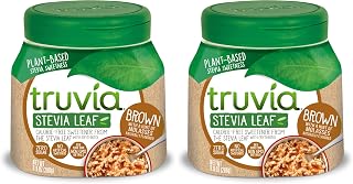 Truvia Calorie-Free Brown Spoonable Sweetener from the Stevia Leaf (9.8 oz Jar) (Pack of 2)