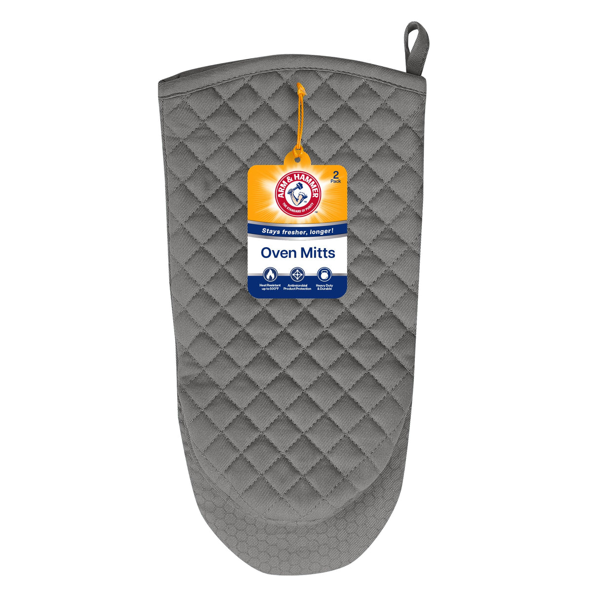 Arm & Hammer Gray / 6.5"x12" / 1 Oven Mitts