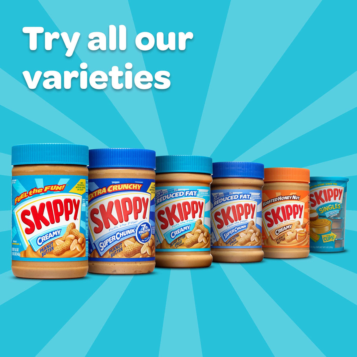SKIPPY Peanut Butter / 64 Ounce (Pack of 1) / 1 Peanut Butter
