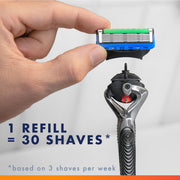 ProGlide Razor for Men by Gillette – 1 Count (Pack of 1), Acrylonitrile Butadiene Styrene, Black, Model 81468462