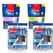 O-Cedar 2 RC Refills + 2 PACS / 4 Count (Pack of 1) / 1 Replacement Mop Pads