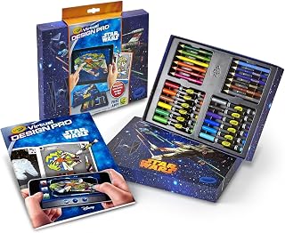 Crayola 95-1069 Star Wars, Color Alive Virtual Design Pro Portfolio, Free iOS/Android App, Bring Designs to Life