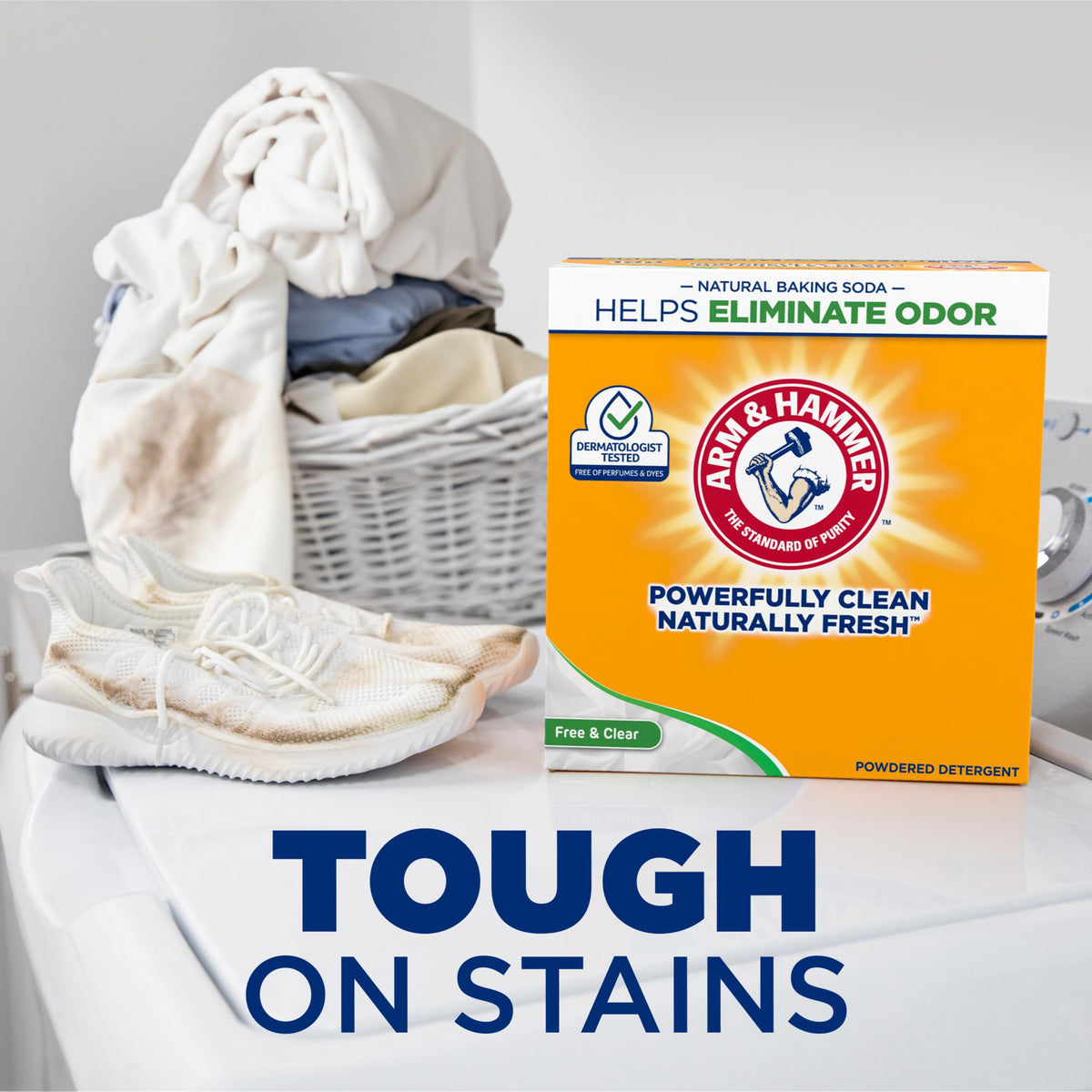 Powder Laundry Detergent by ARM & HAMMER – 98.1 Ounce (Pack of 4), Pack of 4, Model thomaswi