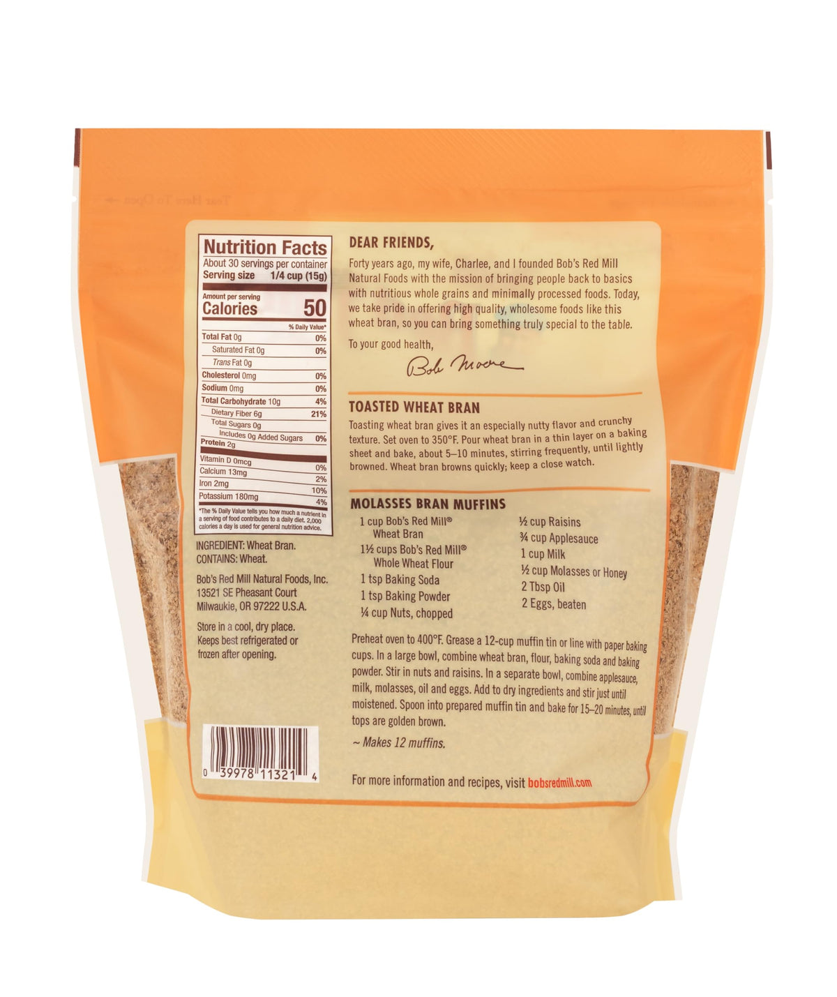 Bob's Red Mill 16 Ounce (Pack of 4) / VO / 1 Wheat Flours & Meals