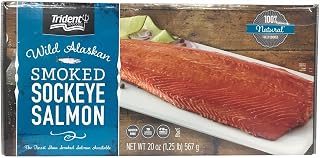 Trident Seafoods Trident Wild Alaskan Smoked Sockeye Salmon - 567g/20 Oz