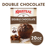 Double Chocolate Muffin Mix by Krusteaz – 20 Ounce (Pack of 1), Model KDCMM_20OZ_HEB_3.05