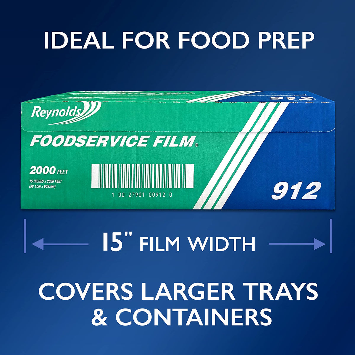 Reynolds 1,000 Sq Ft / Clear / 1000 Sq Ft Plastic Wrap