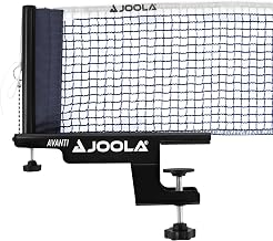 Premium Avanti Table Tennis Net and Post Set - Portable and Easy Setup Ping Pong Screw On Clamp Net