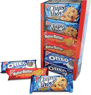 NABISCO 04738 Variety Pack Cookies, Assorted, 1 3/4oz Packs, 12 Packs/Box