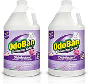 OdoBan Disinfectant Concentrate and Odor Eliminator, 2 Gallons, Lavender Scent