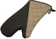 San Jamar Conventional Style / 15" Length / Tan Oven Mitts