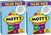 Mott's Assorted Berry Fruit Snacks, Gluten Free, 17.6 oz (Pack of 12)