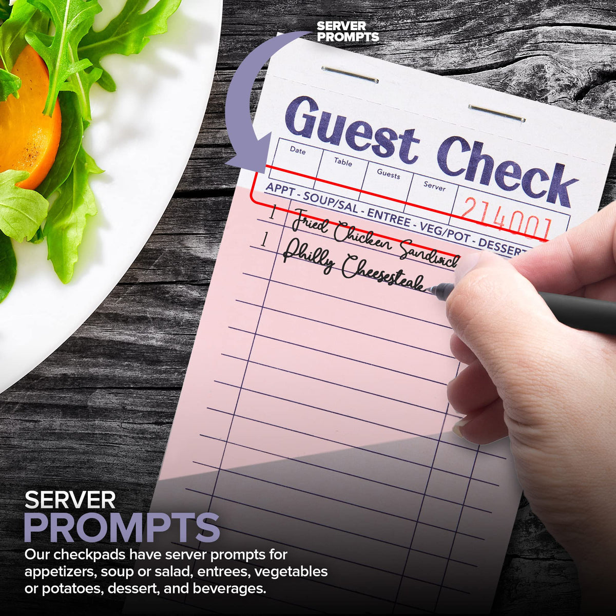 Stock Your Home 40 Pack / Blue / 40 Check Presenters & Server Books