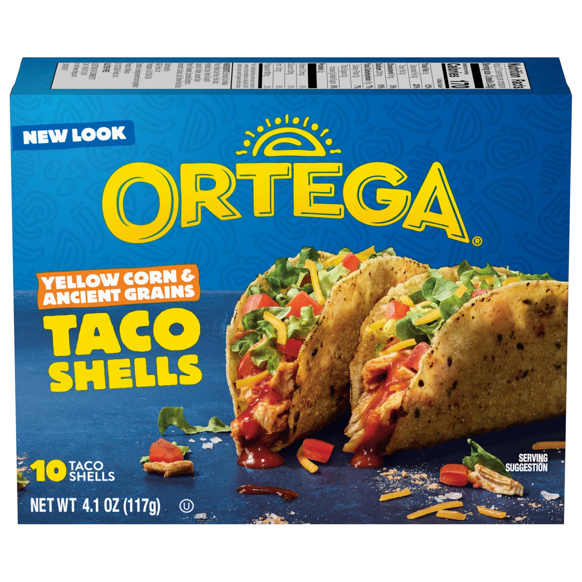 Ortega Yellow Corn w/ Ancient Grains / 10 Count / Yellow Corn With Ancient Grains Tortilla