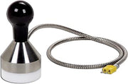 Cooper-Atkins 50014-K Weighted Griddle Surface Thermocouple Probe, Type K, -40 to 500 Degrees F Temperature Range