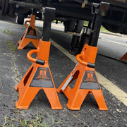 Black Bull 3 Ton / Orange & Black / 1 Jack Stands