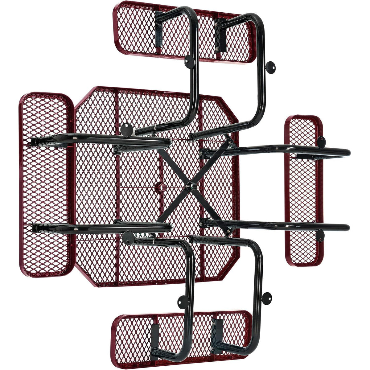 Global Industrial Red / 1 / Industrial Picnic Tables