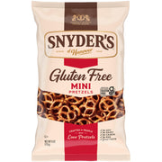 Gluten Free Mini Pretzels by Snyder's of Hanover – 8 Ounce (Pack of 1), Pretzels, Model SNY-030