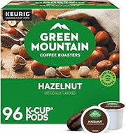 Green Mountain Coffee Roasters Hazelnut Coffee, Keurig Single-Serve K-Cup pods, Light Roast, 96 Count