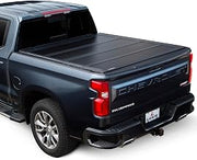 LEER HF650M Quad-Folding Tonneau Cover, Fits 2019 GM Silverado/Sierra with 5'8" Truck Bed