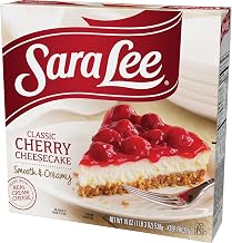 Sara Lee Cherry Cheesecake, 19 Ounce -- 12 per case.