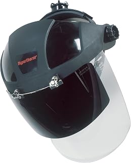 Hypertherm 127239 Face Shield, Dual Clear and Shade 6 Protective Face Shield Helmet