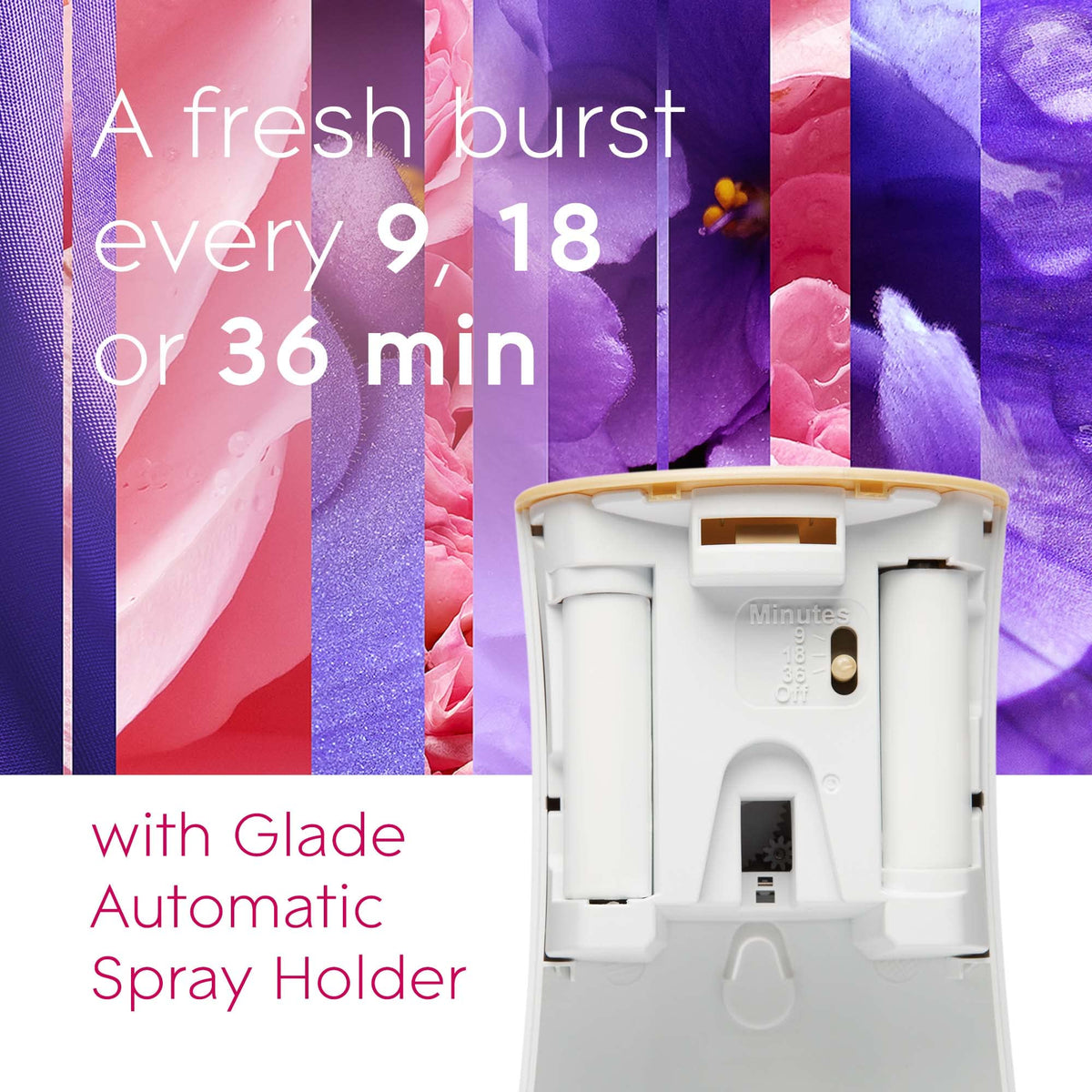 Glade Rose & Bloom / 6.2 Fl Oz (Pack of 3) / Pink Spray