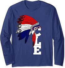 Cleveland Iroqios Indian Tribe Long Sleve Shirt