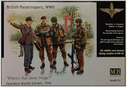 Masterbox 1/35 British Paratroopers, WWII - Operation Market Garden 1944 "Where's that damn bridge?" - 4 Figures
