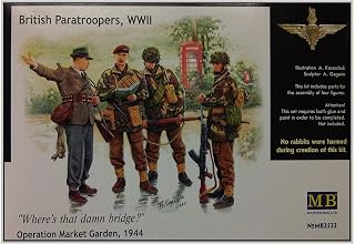 Masterbox 1/35 British Paratroopers, WWII - Operation Market Garden 1944 "Where's that damn bridge?" - 4 Figures