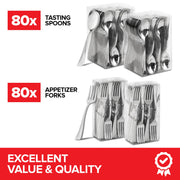Stock Your Home Silver / Mini / Modern Spoons