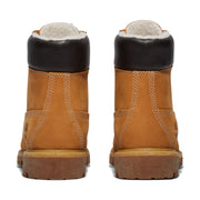Men's Premium 6 Inch Lace Up Waterproof Boot by Timberland – 11.5 Wide, Leather, Wheat