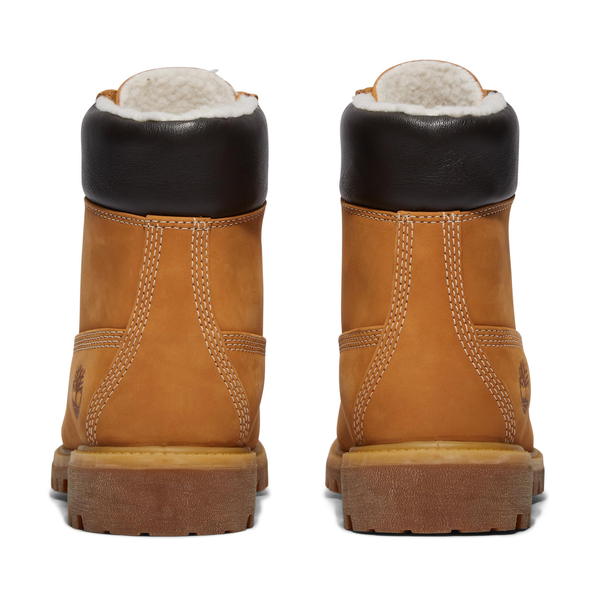 Men's Premium 6 Inch Lace Up Waterproof Boot by Timberland – 11.5 Wide, Leather, Wheat