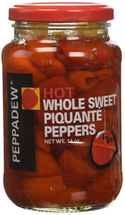 Peppers - Hot (14 ounce) by PEPPADEW – 14.0 Ounce (Pack of 1)