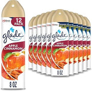 Glade Air Freshener, Room Spray, Apple Cinnamon, 8 Oz, 12 Count