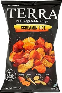 Terra Vegetable Chips Screamin' Hot oz, 5 Ounce