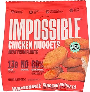 IMPOSSIBLE FOODS Impossible, Frozen Chicken Nuggets Plant Based, 13.5 Ounce