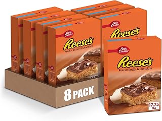 Betty Crocker Hershey's Dessert Bar Mix Reese's Peanut Butter & Chocolate 17.75 oz Box (pack of 8)