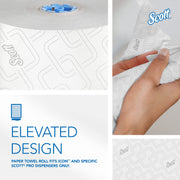 Scott Professional Blue/White / 1150 Feet (Pack of 6) / Blue Core Paper Towels