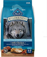 Blue Buffalo Wilderness Chicken Large Breed Healthy Weight Dog Food, 24 lb