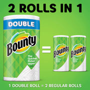 Bounty White / 1 / 60 Sheets per Roll (Pack of 6 Rolls) Paper & Plastic