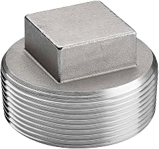 3/4" 304 Stainless Steel Plug, MNPT, Class 150, 300 PSI