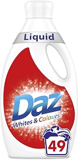 Procter & Gamble Daz Washing Liquid Whites & Colours 49 Washes, 1.715L