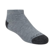 Boys' 10-Pack Performance No Show Socks by Skechers – Spandex, Gray, Model S107408-922-922-5-6.5