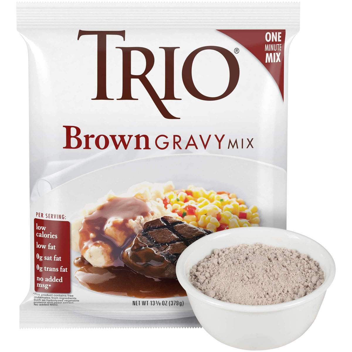 Nestle Brown Gravy Mix by Trio – 20.6 x 16.4 x 33.2 cm, Pack of 8, Model 10050000382733