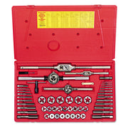 53 Pc. Metric Tap & Hex Die Set by IRWIN – Silver, Model T26394