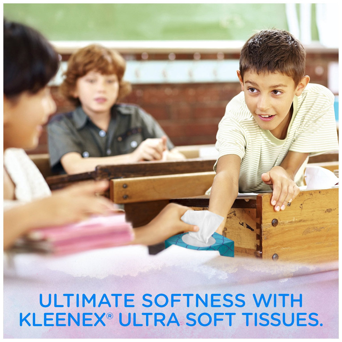 Kleenex White / 170 Count (Pack of 6) / 130 tissues, 6 rectangle boxes Box Tissues