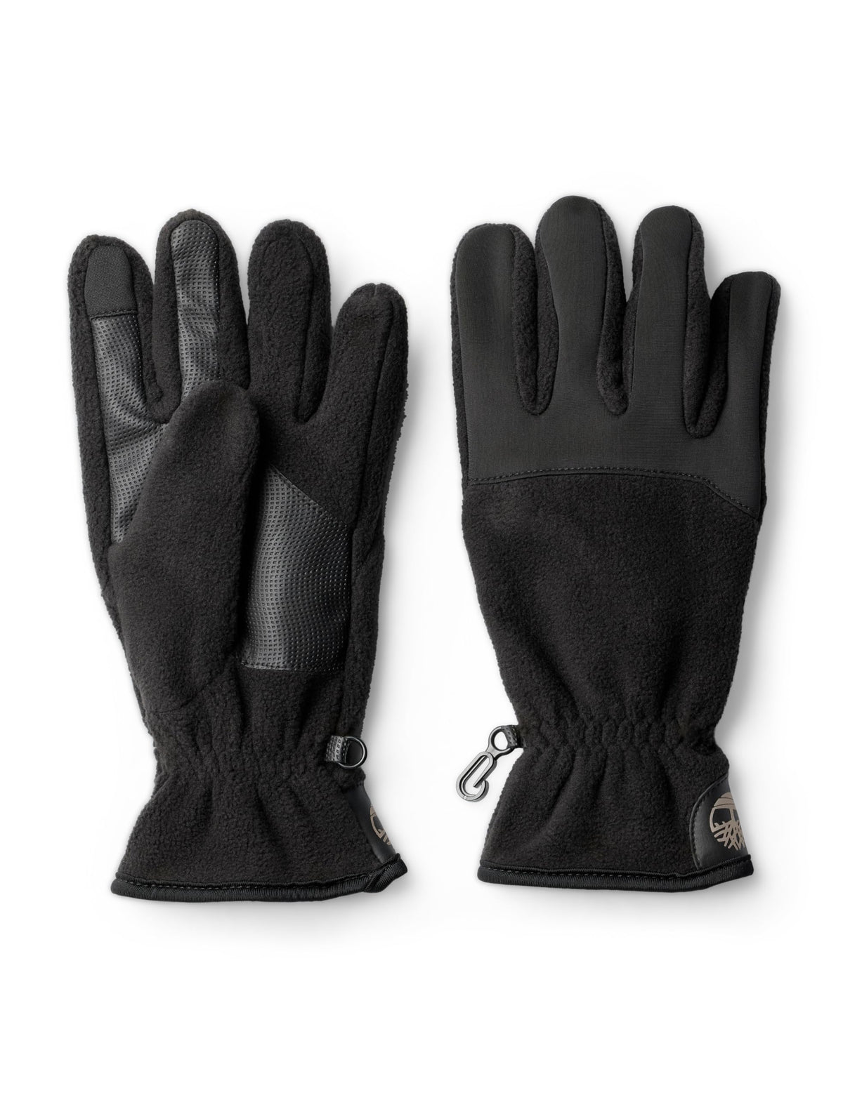 Men's Performance Fleece Glove with Touchscreen Technology Accessory by Timberland – Small, Fleece, Black, Model T100493-001-S