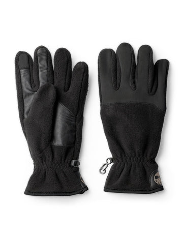 Men's Performance Fleece Glove with Touchscreen Technology Accessory by Timberland – Small, Fleece, Black, Model T100493-001-S